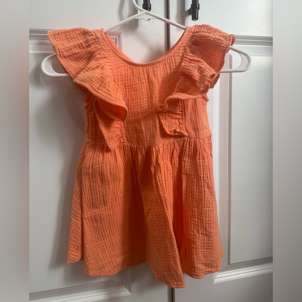 Alice & Ames Nella Ruffle Tank Dress